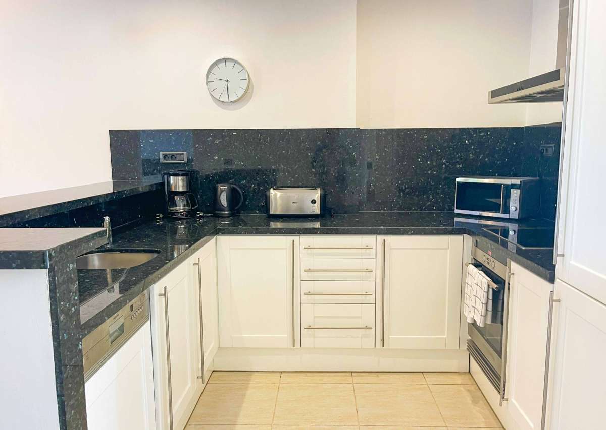 Living room in apartment for sale in Benissa Costa