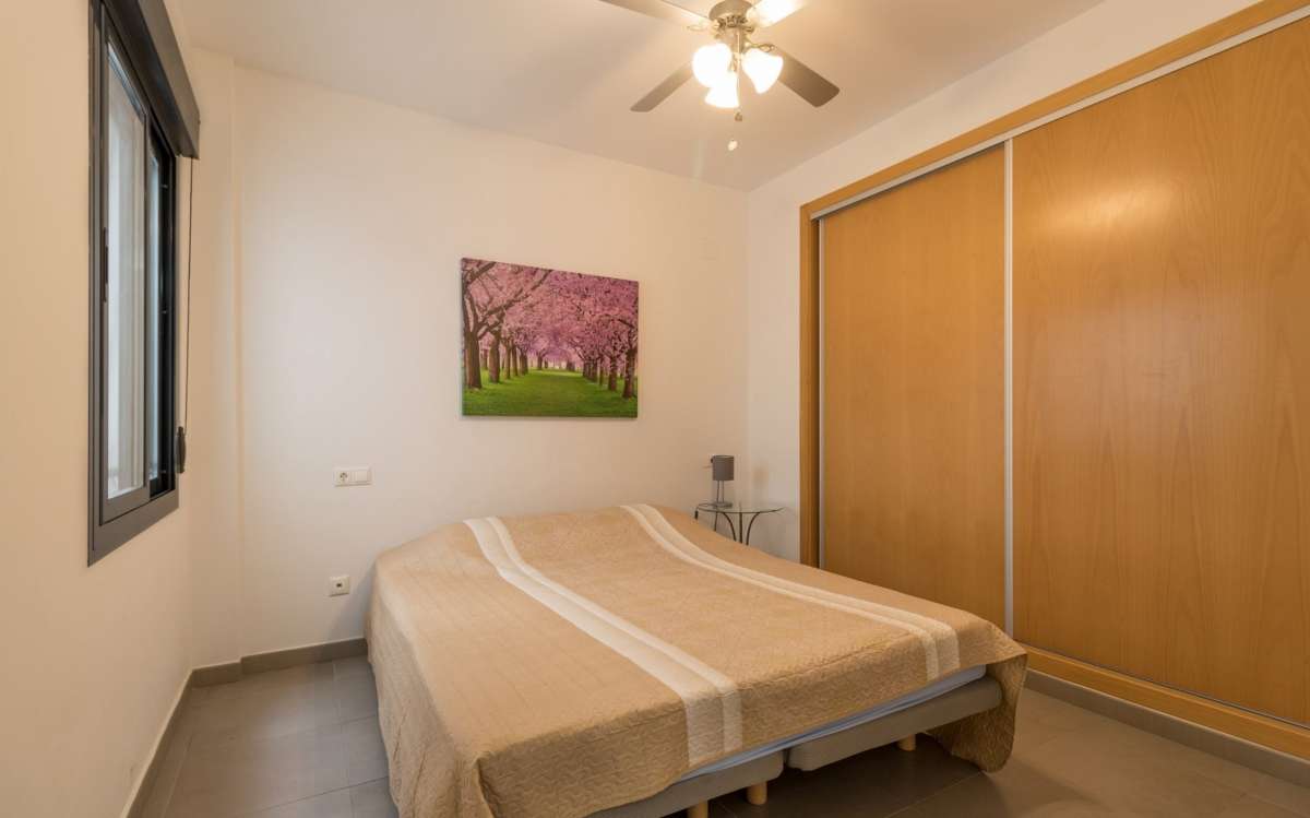 Apartment in a building with an elevator