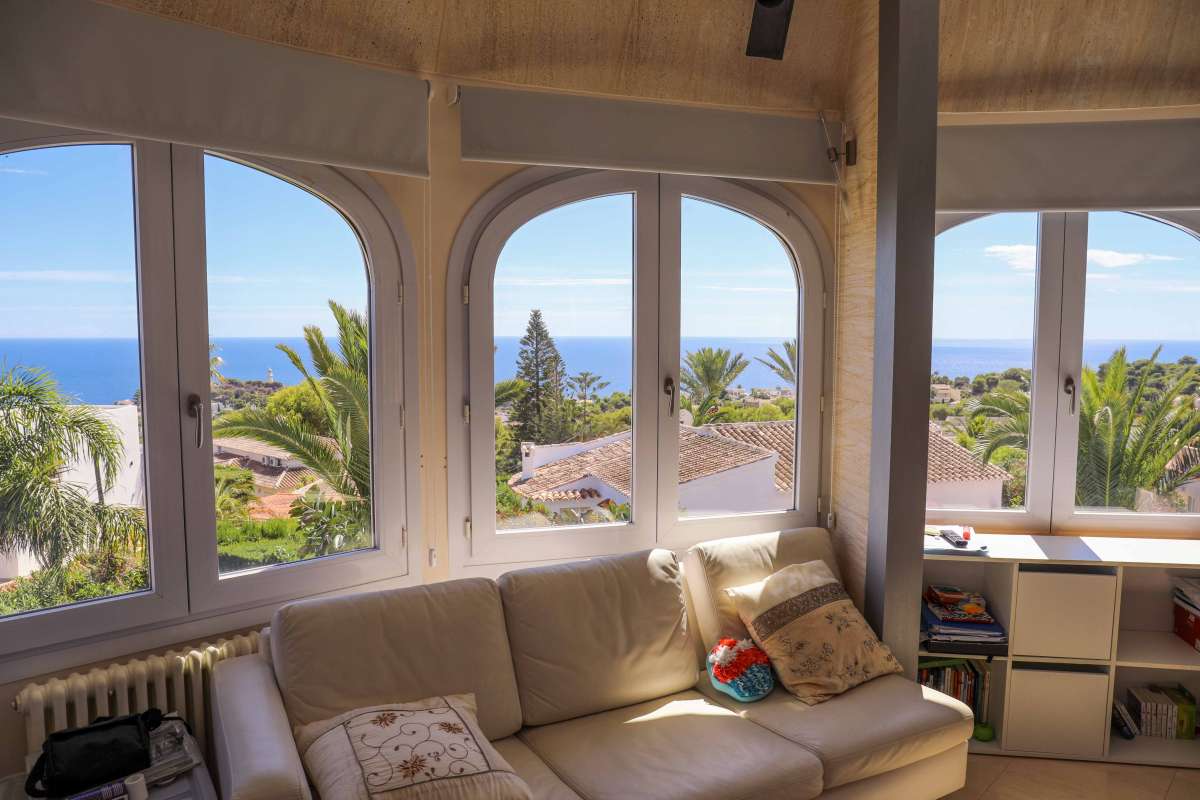 Terrace in villa for sale in javea