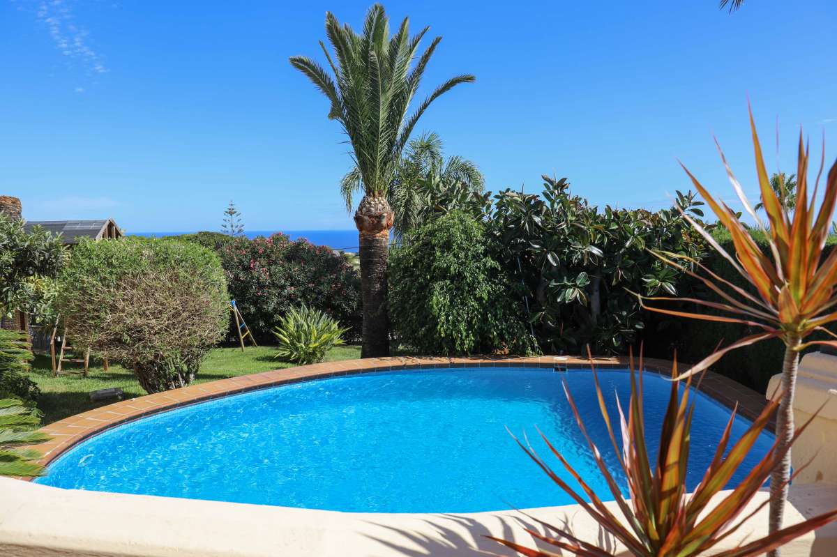 Exterior view in villa for sale in javea