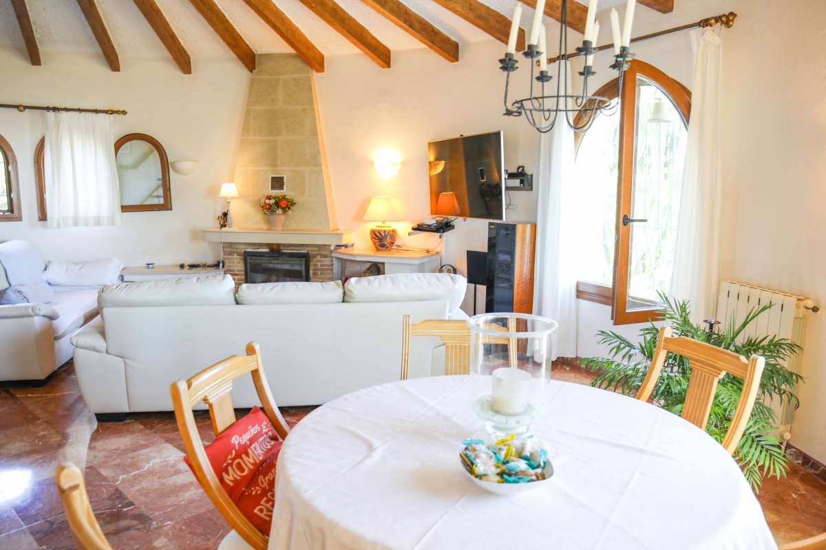 Terrace in villa for sale in javea