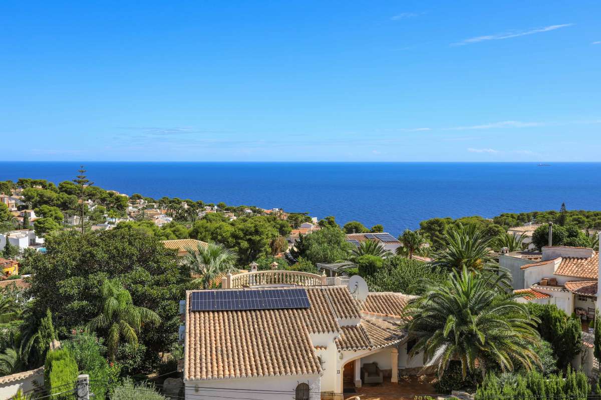 Terrace in villa for sale in javea
