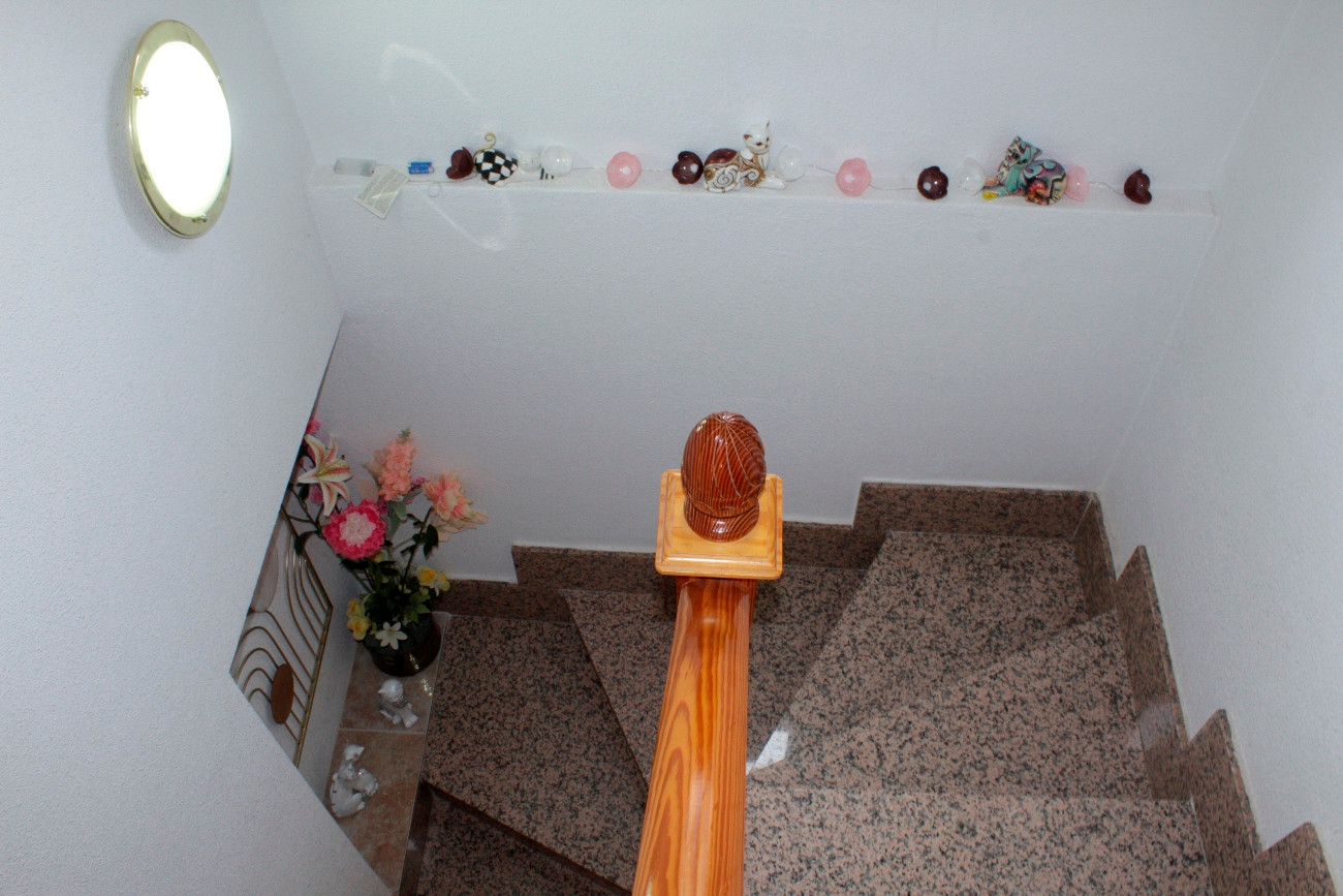 Pool area in villa for sale in Torre de La Horadada