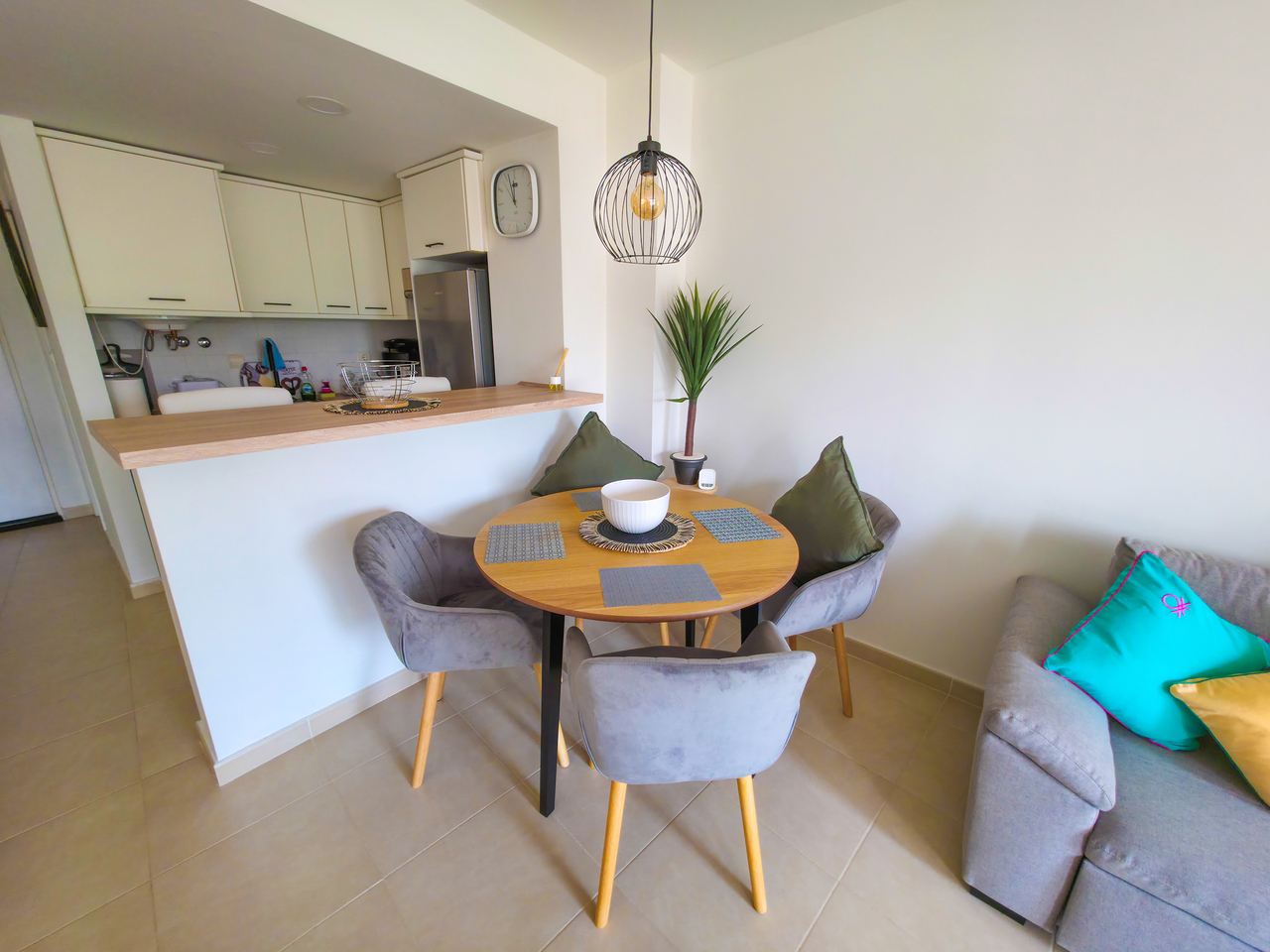 Pool area in apartment for sale in Villamartin