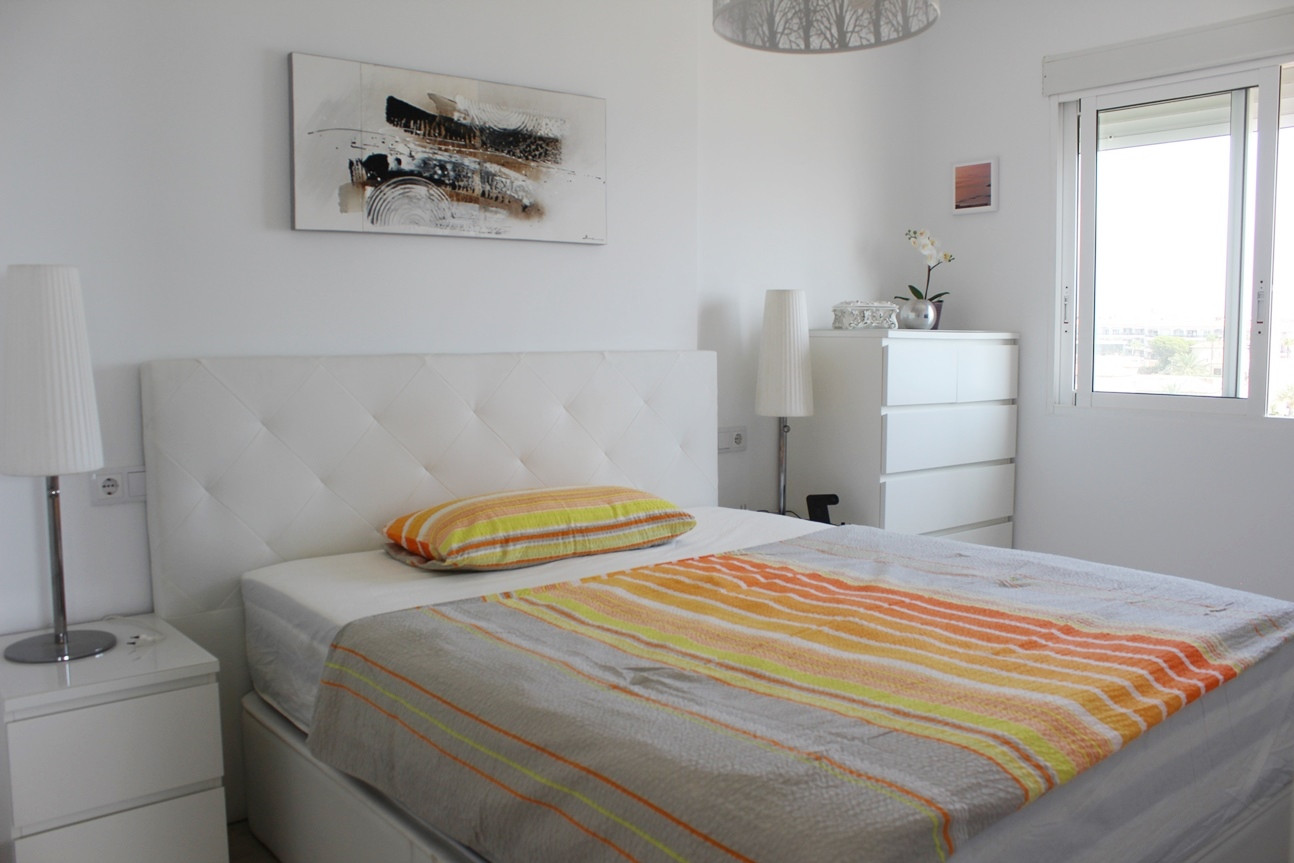 Living room in apartment for sale in Playa Flamenca