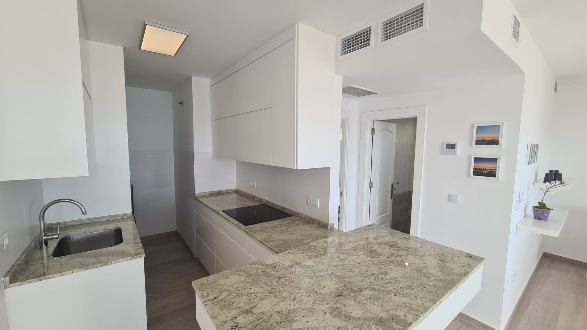 Pool area in apartment for sale in Playa Flamenca
