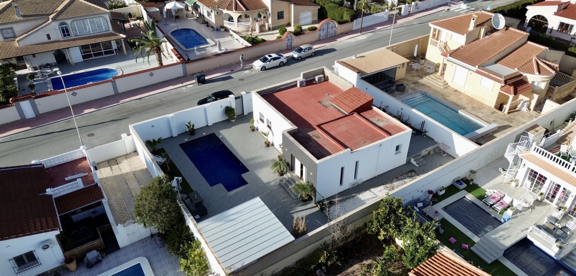 Exterior view in villa for sale in Rojales