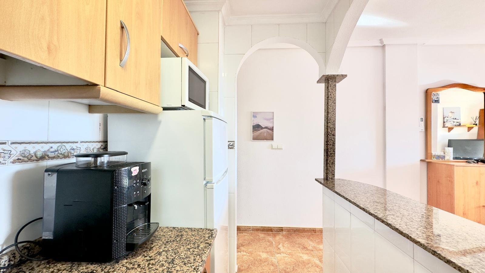 Kitchen in apartment for sale in Torrevieja