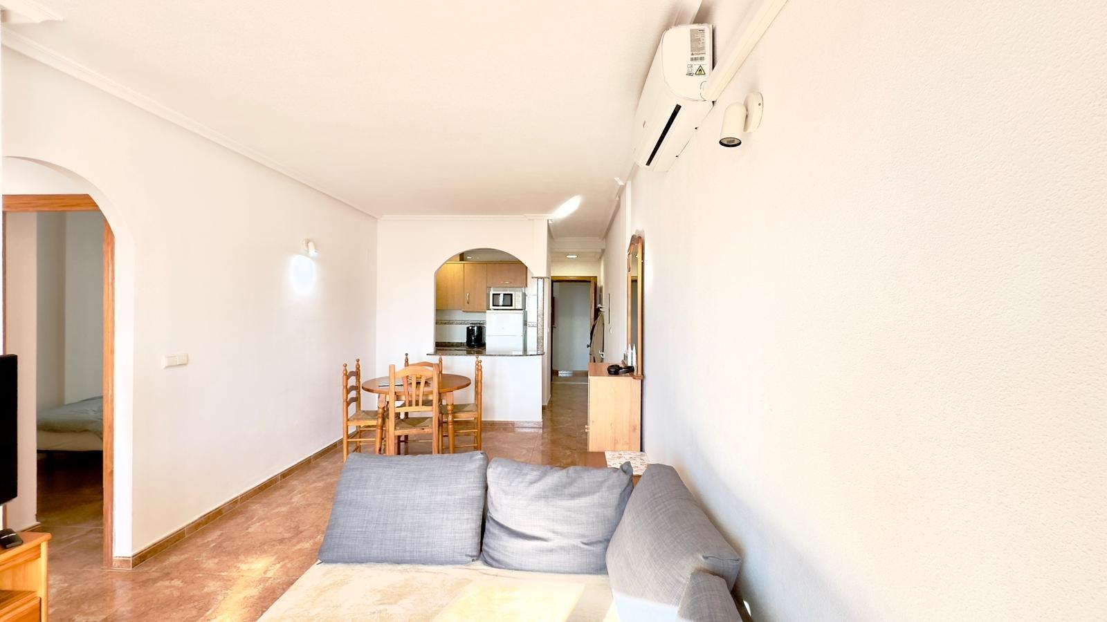 Pool area in apartment for sale in Torrevieja