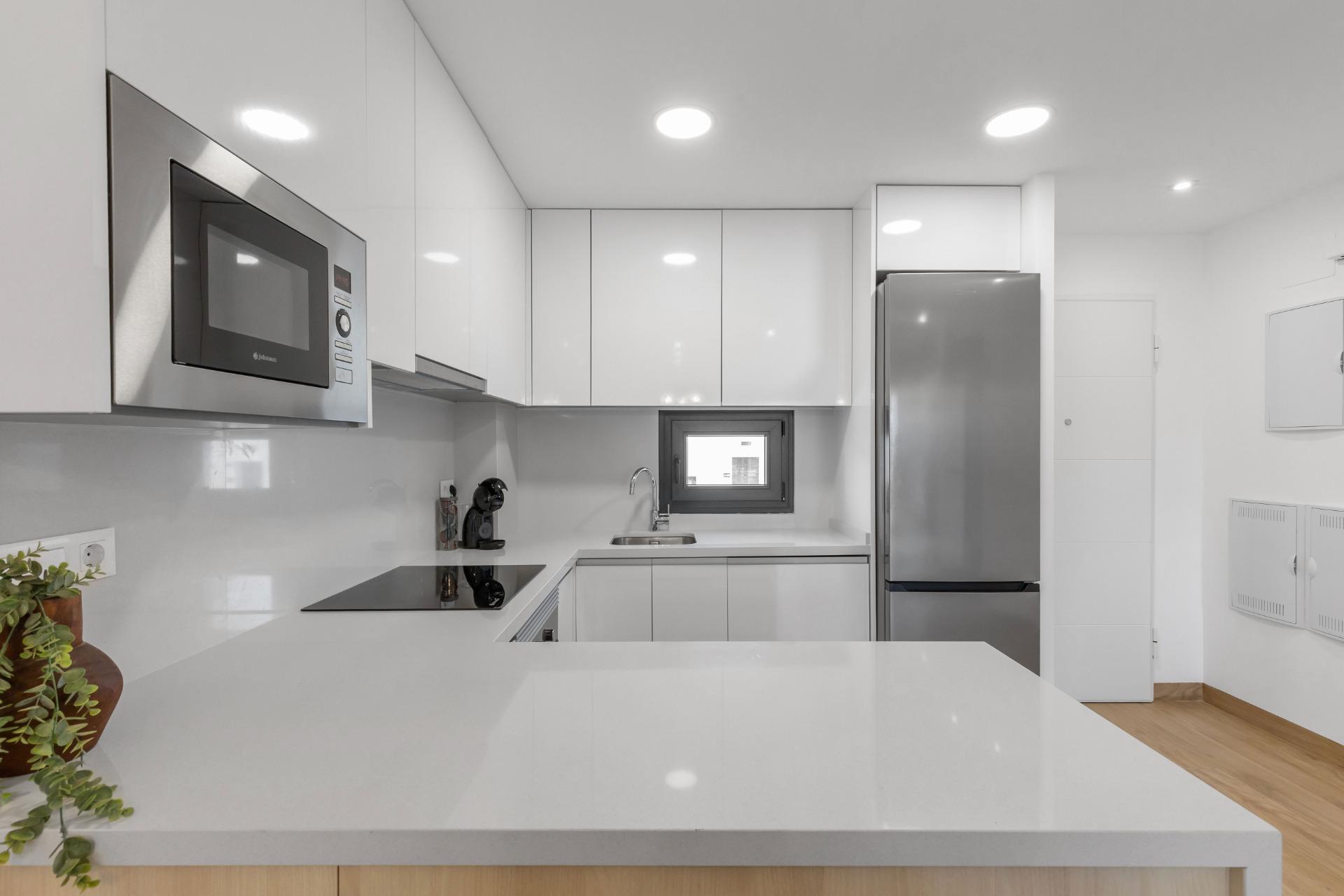 Living room in penthouse for sale in Torrevieja
