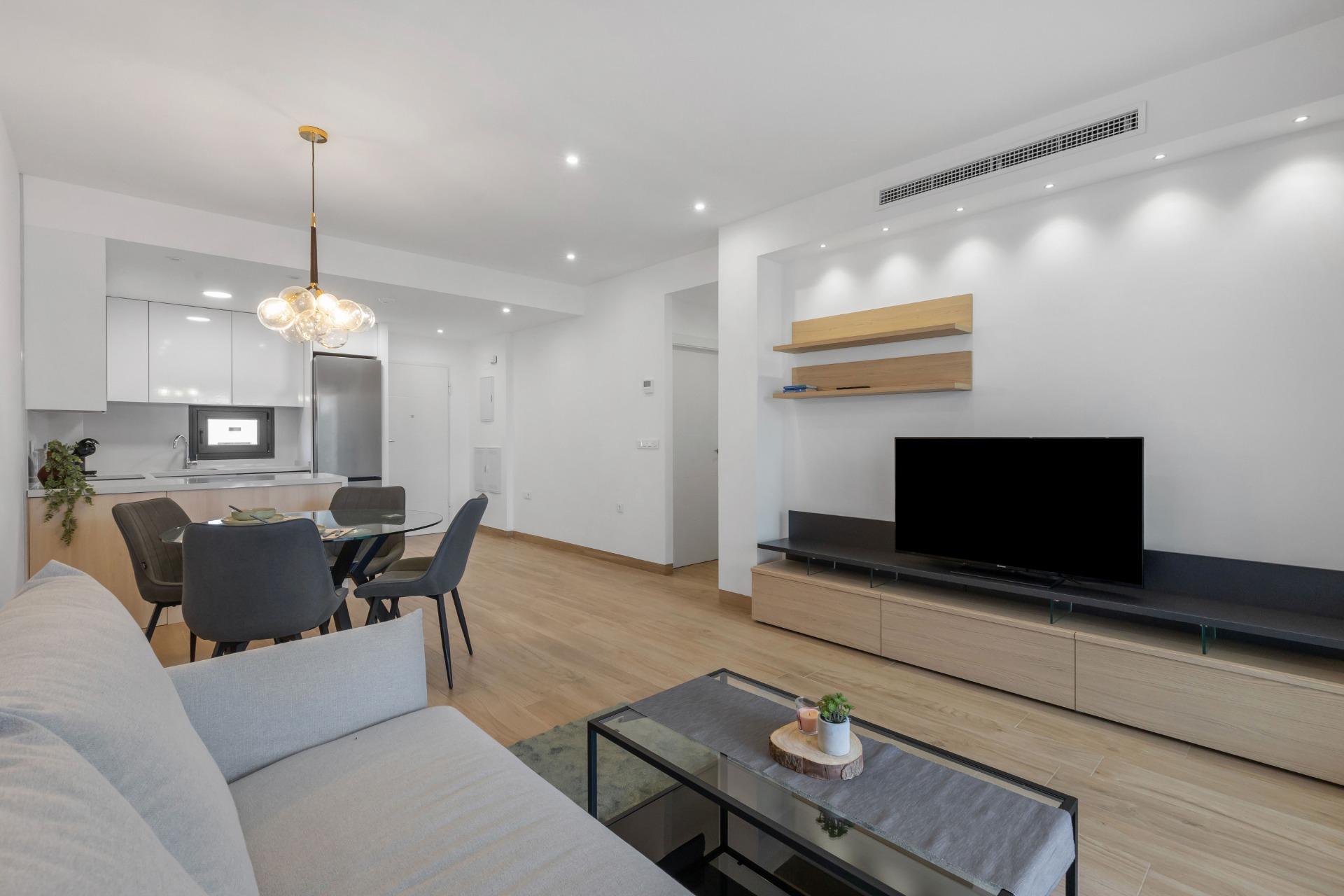 Master bedroom in penthouse for sale in Torrevieja