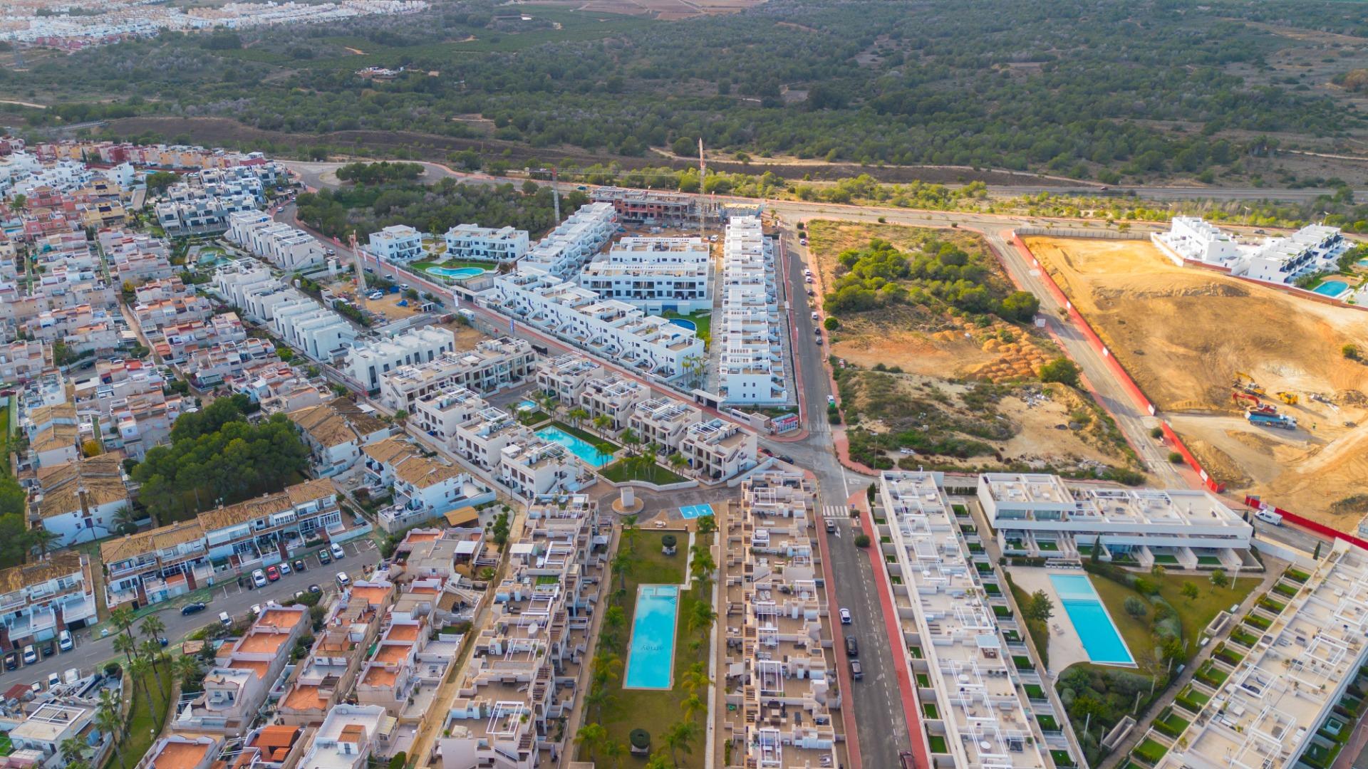 Living room in penthouse for sale in Torrevieja
