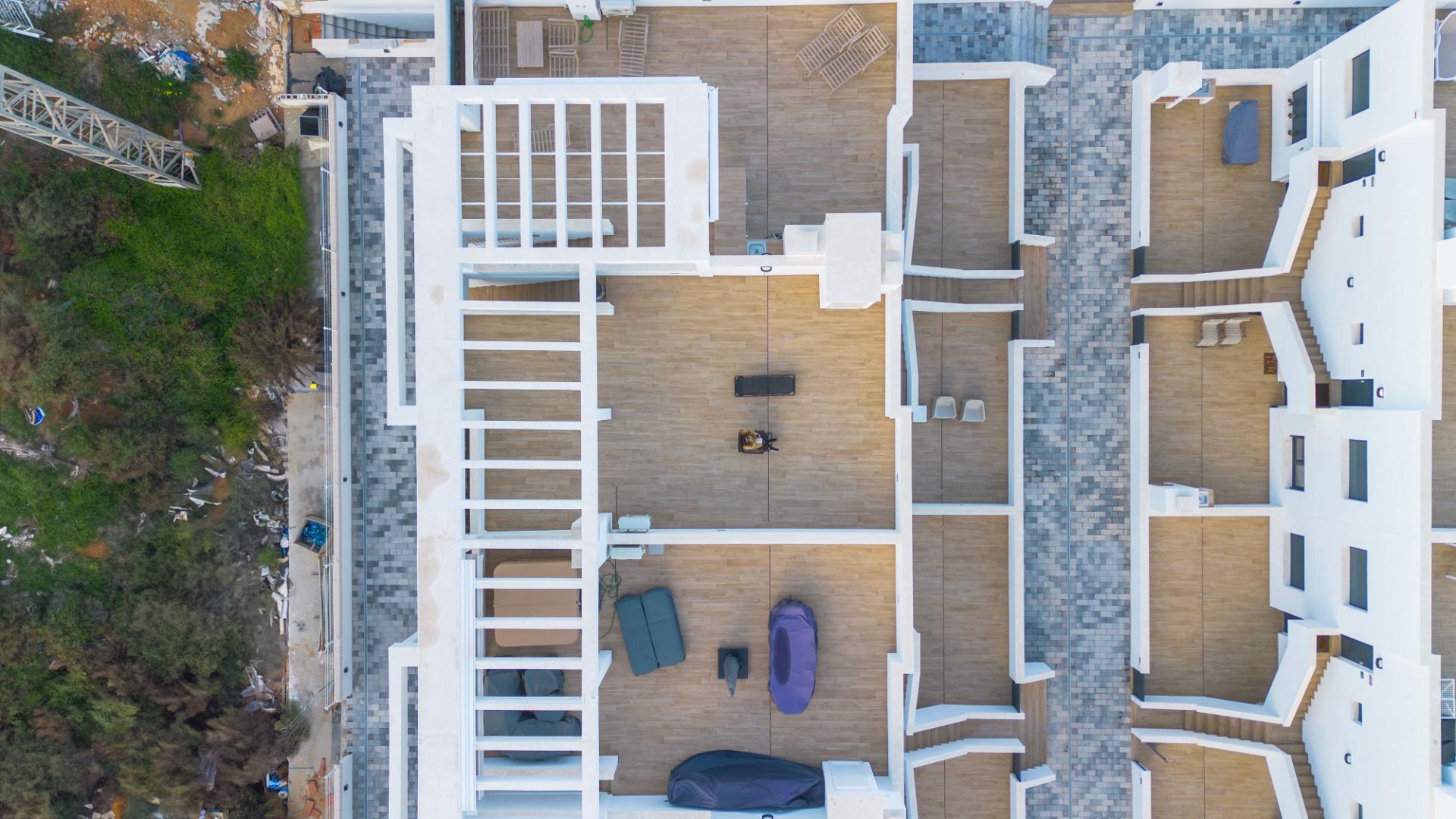 Master bedroom in penthouse for sale in Torrevieja