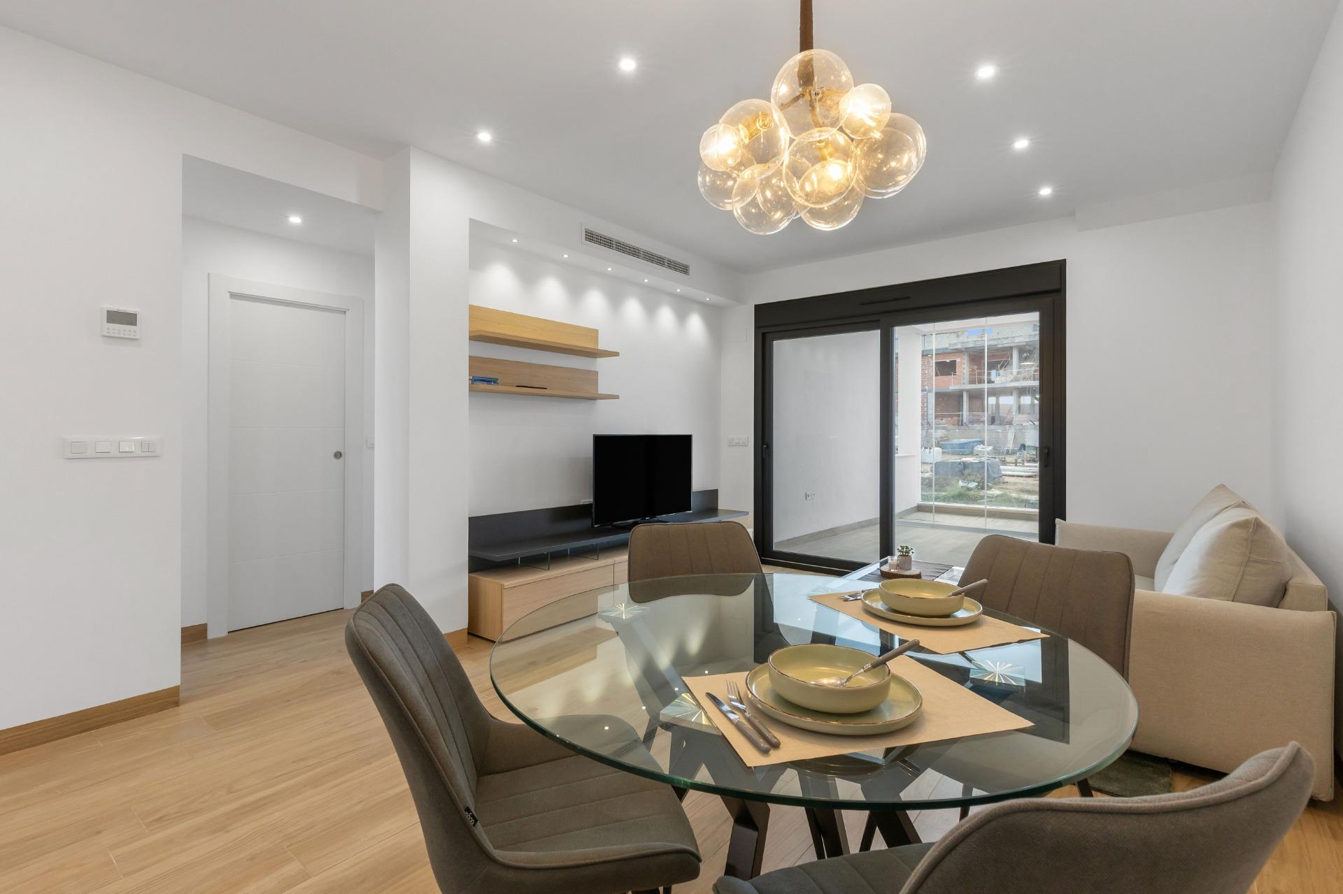 Terrace in penthouse for sale in Torrevieja