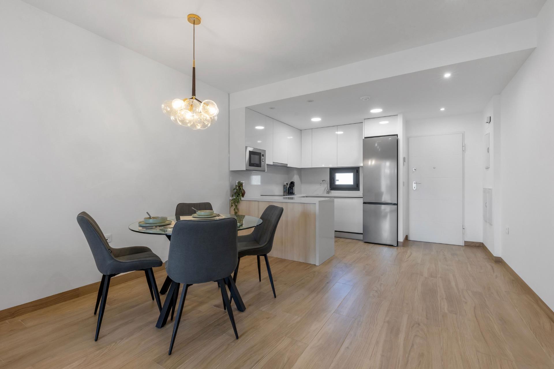 Dining area in penthouse for sale in Torrevieja