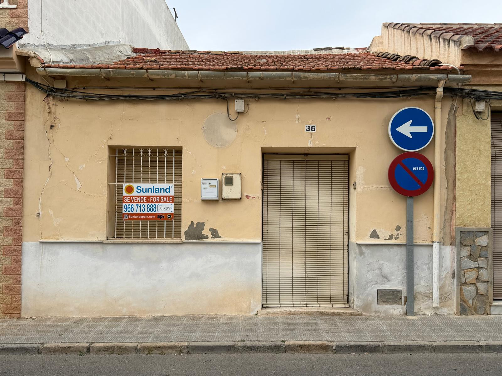 Exterior view in villa for sale in Benijofar