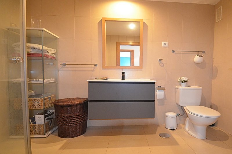 Living room in apartment for sale in Hacienda Riquelme Golf Resort