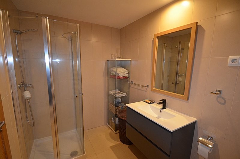 Master bedroom in apartment for sale in Hacienda Riquelme Golf Resort