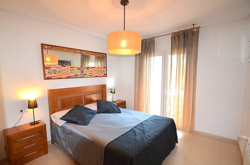 Terrace in apartment for sale in Hacienda Riquelme Golf Resort