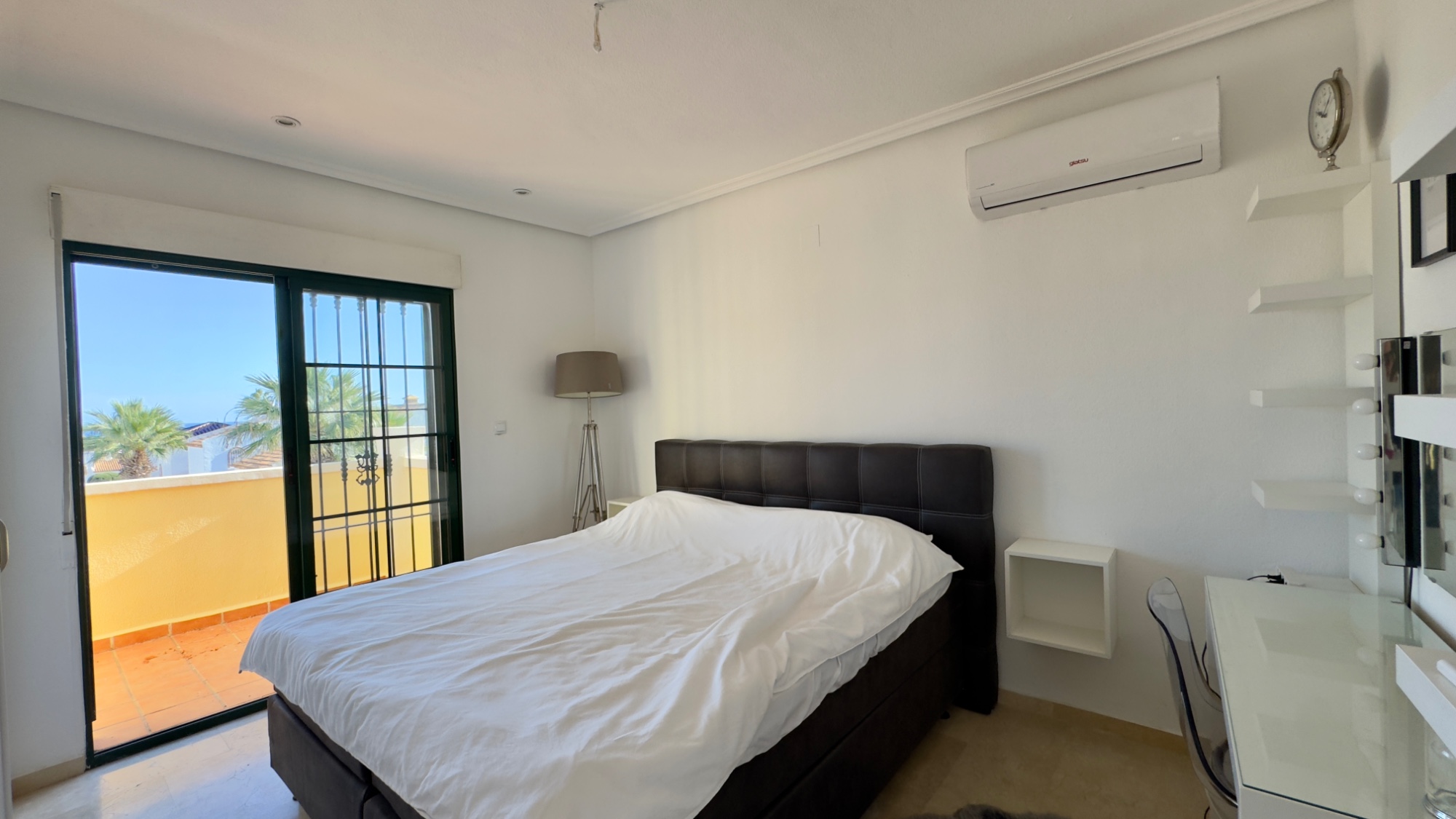 Master bedroom in villa for sale in Orihuela Costa