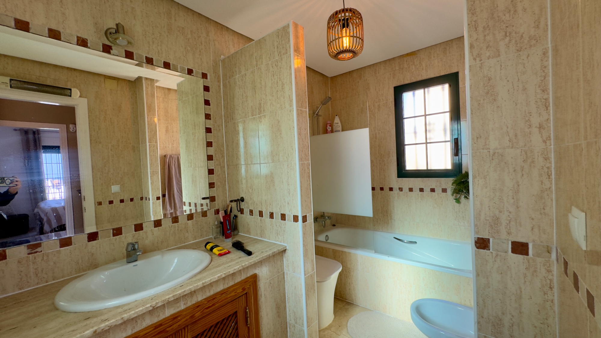 Bathroom in villa for sale in Orihuela Costa