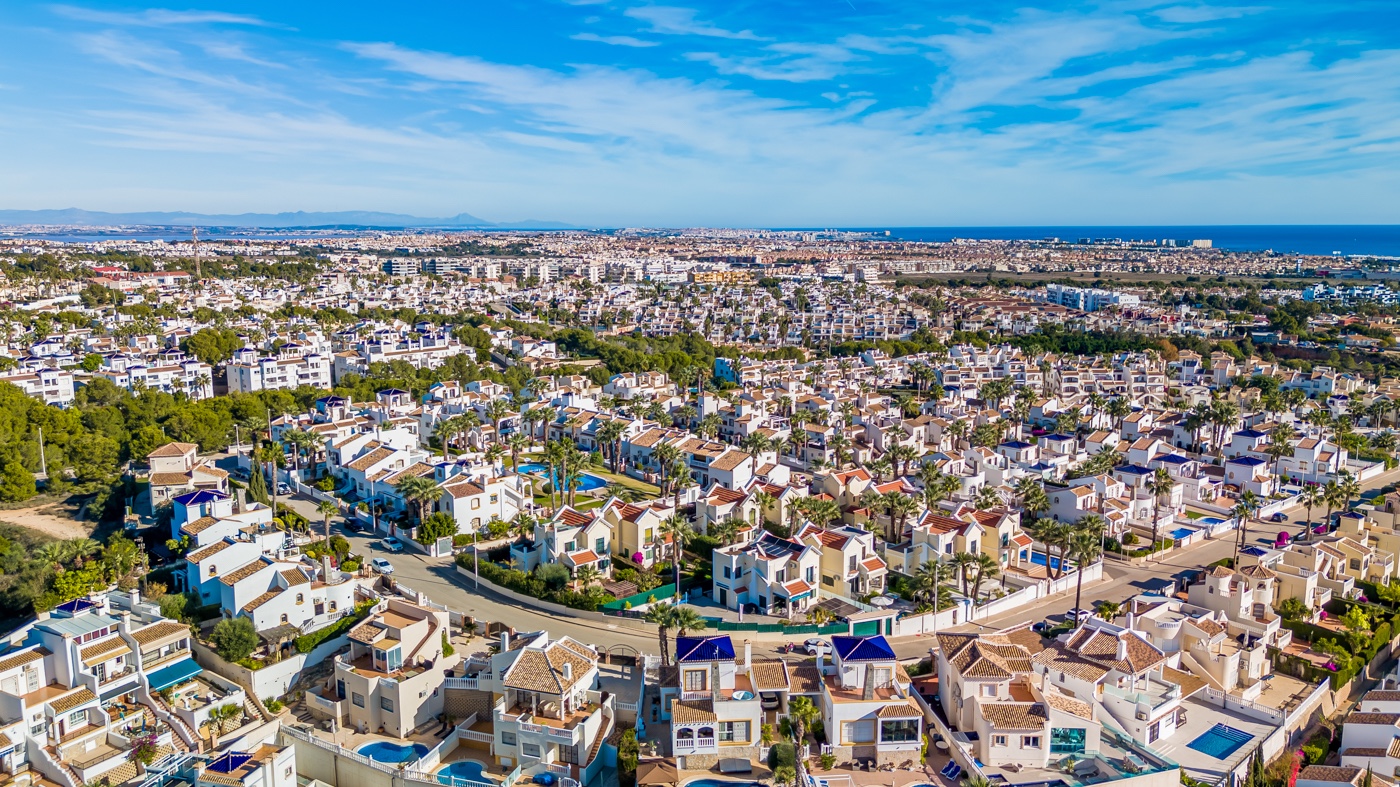 Exterior view in villa for sale in Orihuela Costa