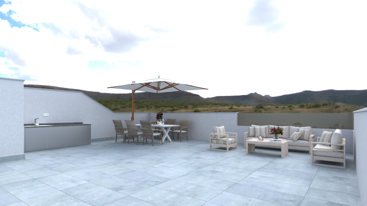 Exterior view in villa for sale in Los Belones