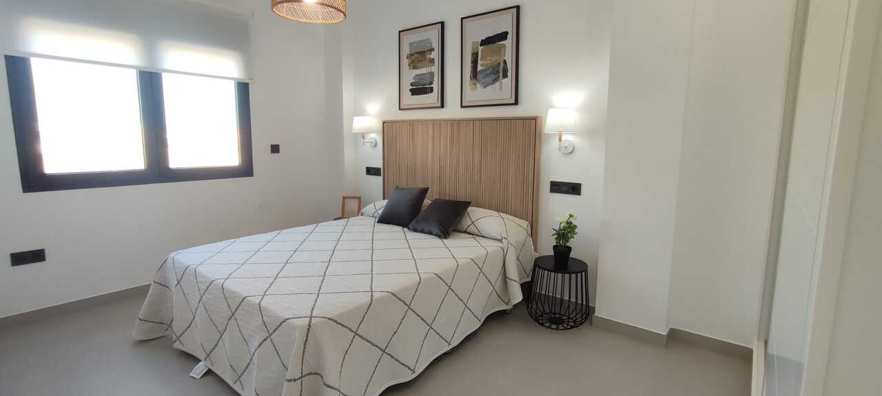 Terrace in villa for sale in Los Belones