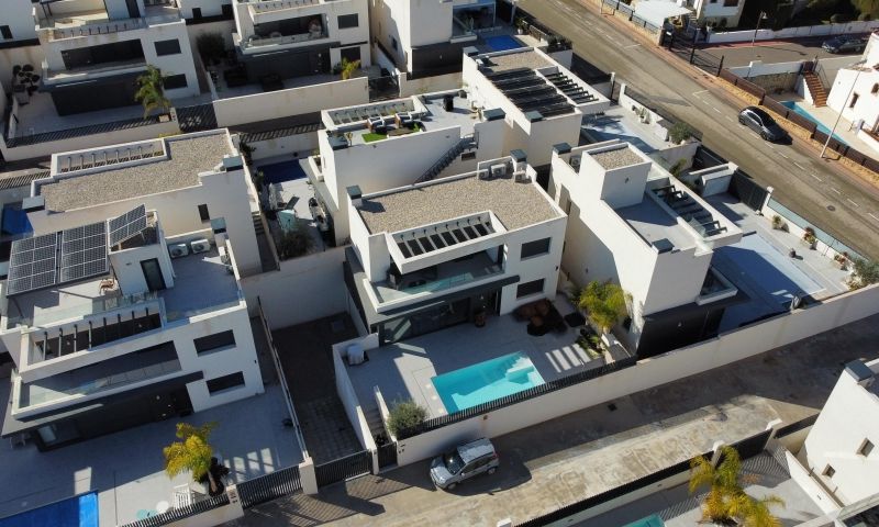 Exterior view in villa for sale in Algorfa