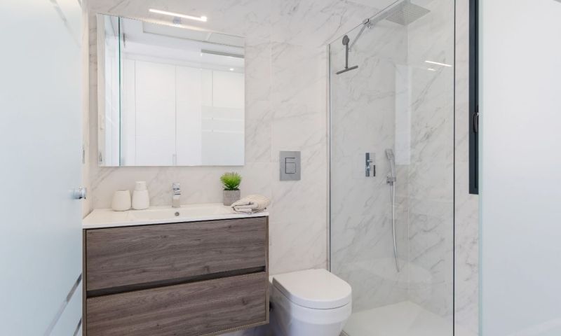 Bedroom in villa for sale in Algorfa