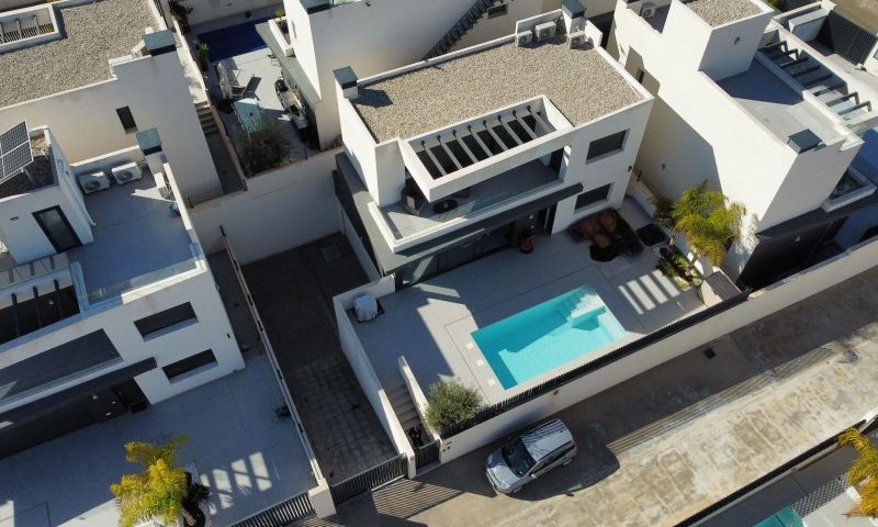 Terrace in villa for sale in Algorfa