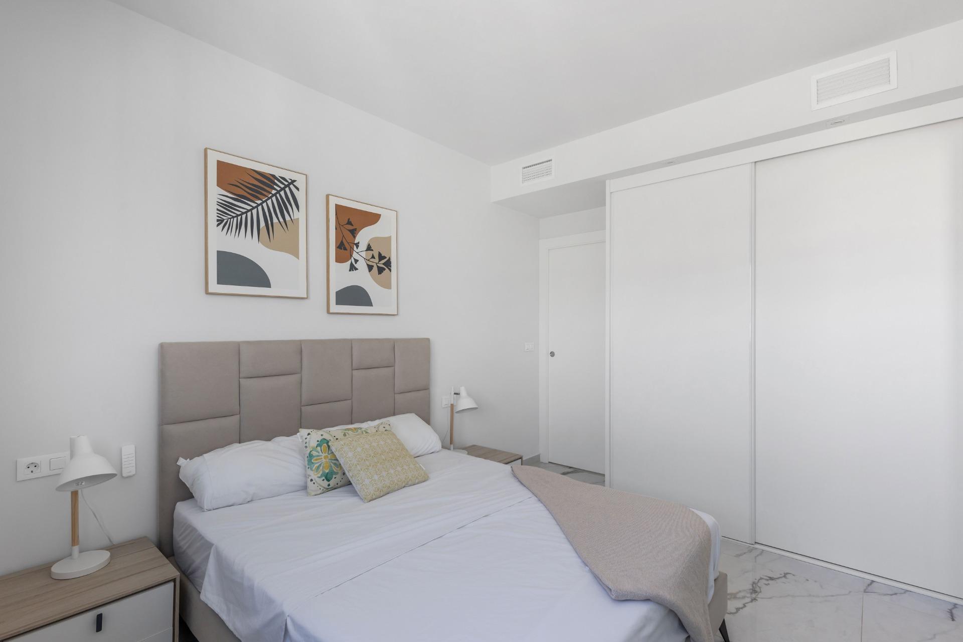 Terrace in penthouse for sale in Orihuela Costa