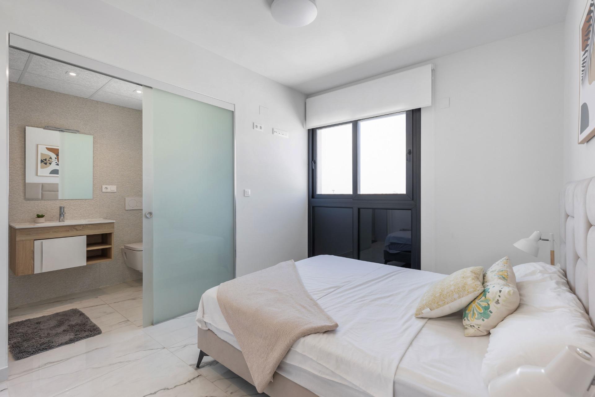 Pool area in penthouse for sale in Orihuela Costa