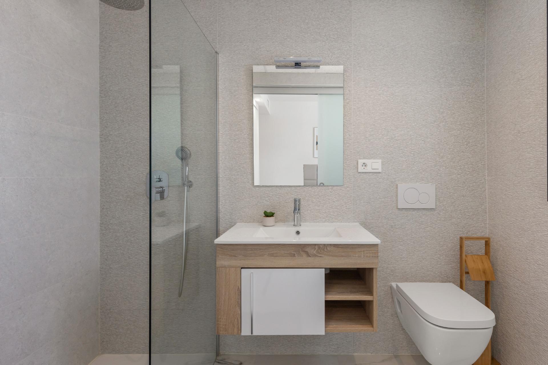 Garden in penthouse for sale in Orihuela Costa