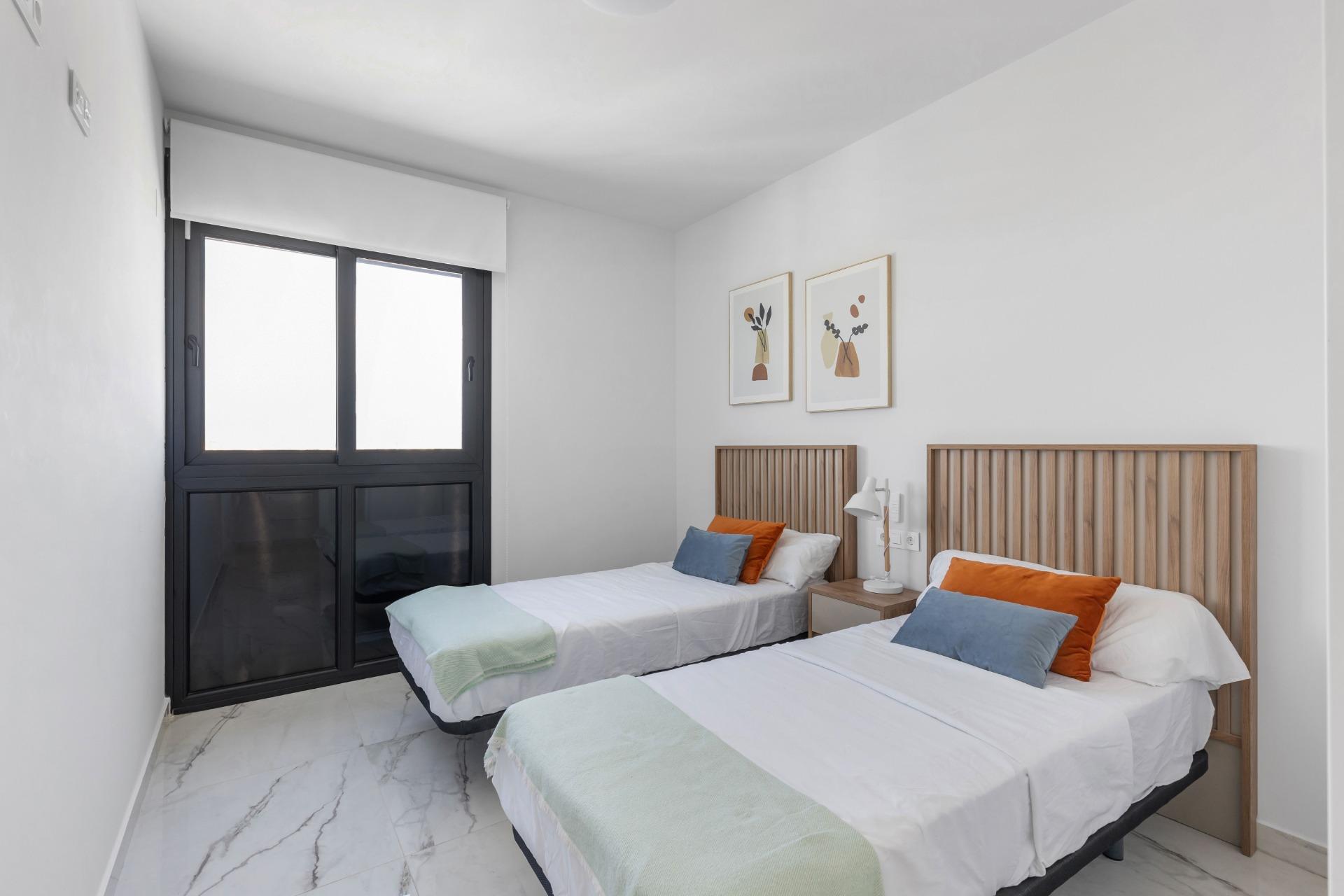 Bedroom in penthouse for sale in Orihuela Costa