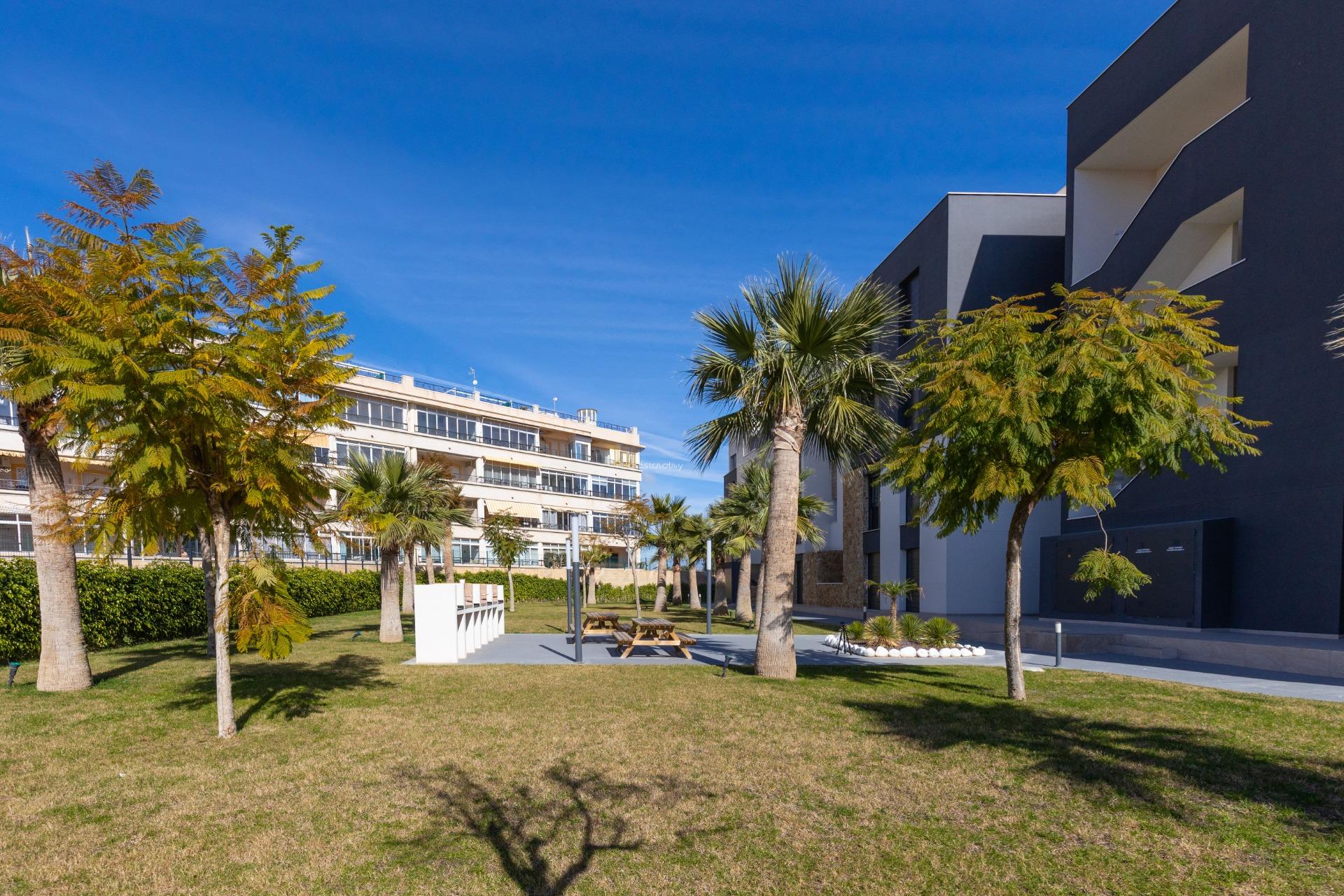 Terrace in penthouse for sale in Orihuela Costa