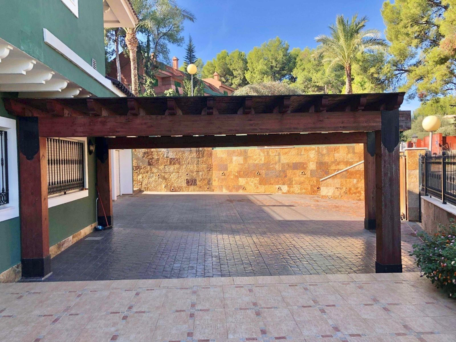 Exterior view in villa for sale in El Palmar