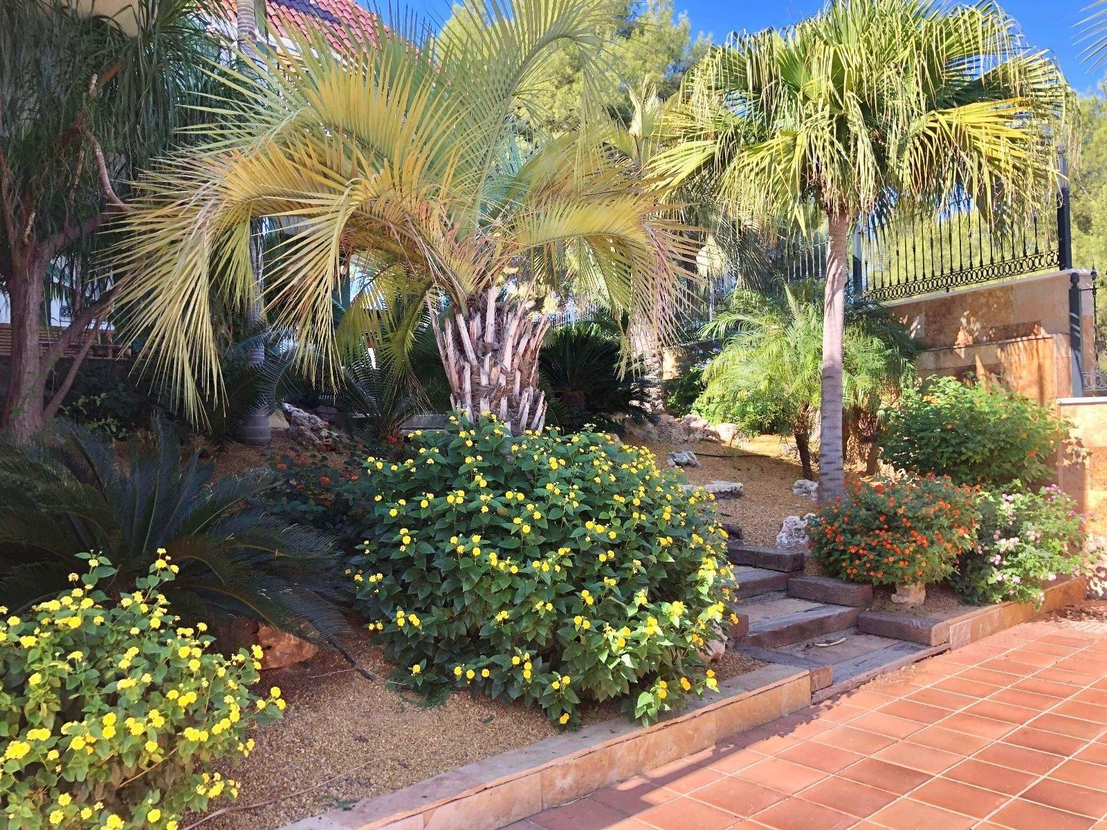 Living room in villa for sale in El Palmar