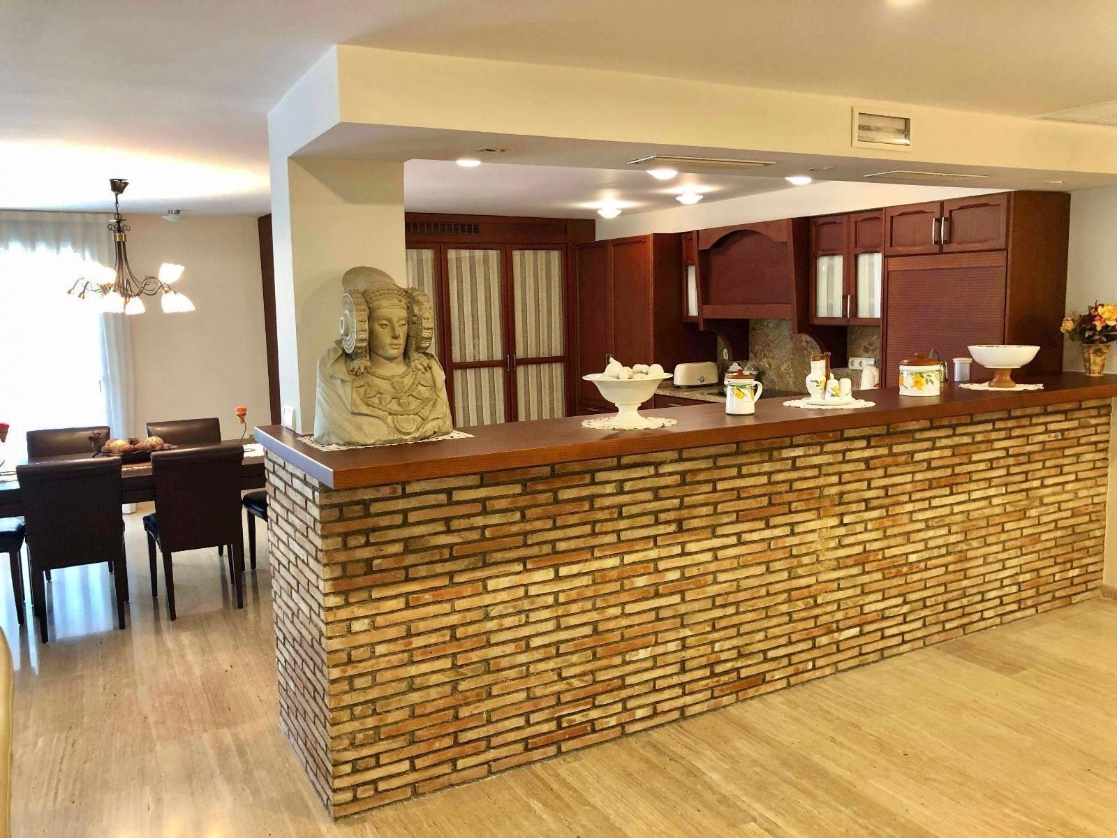 Living room in villa for sale in El Palmar