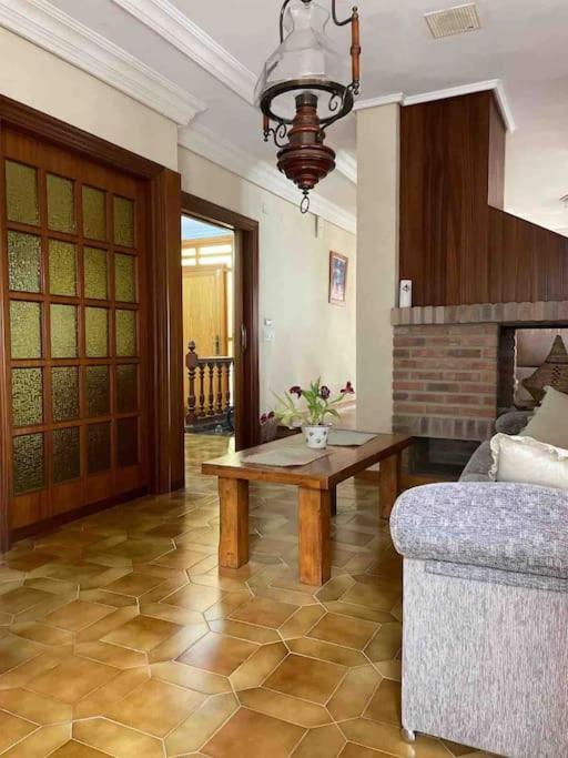 Pool area in villa for sale in Orihuela Costa