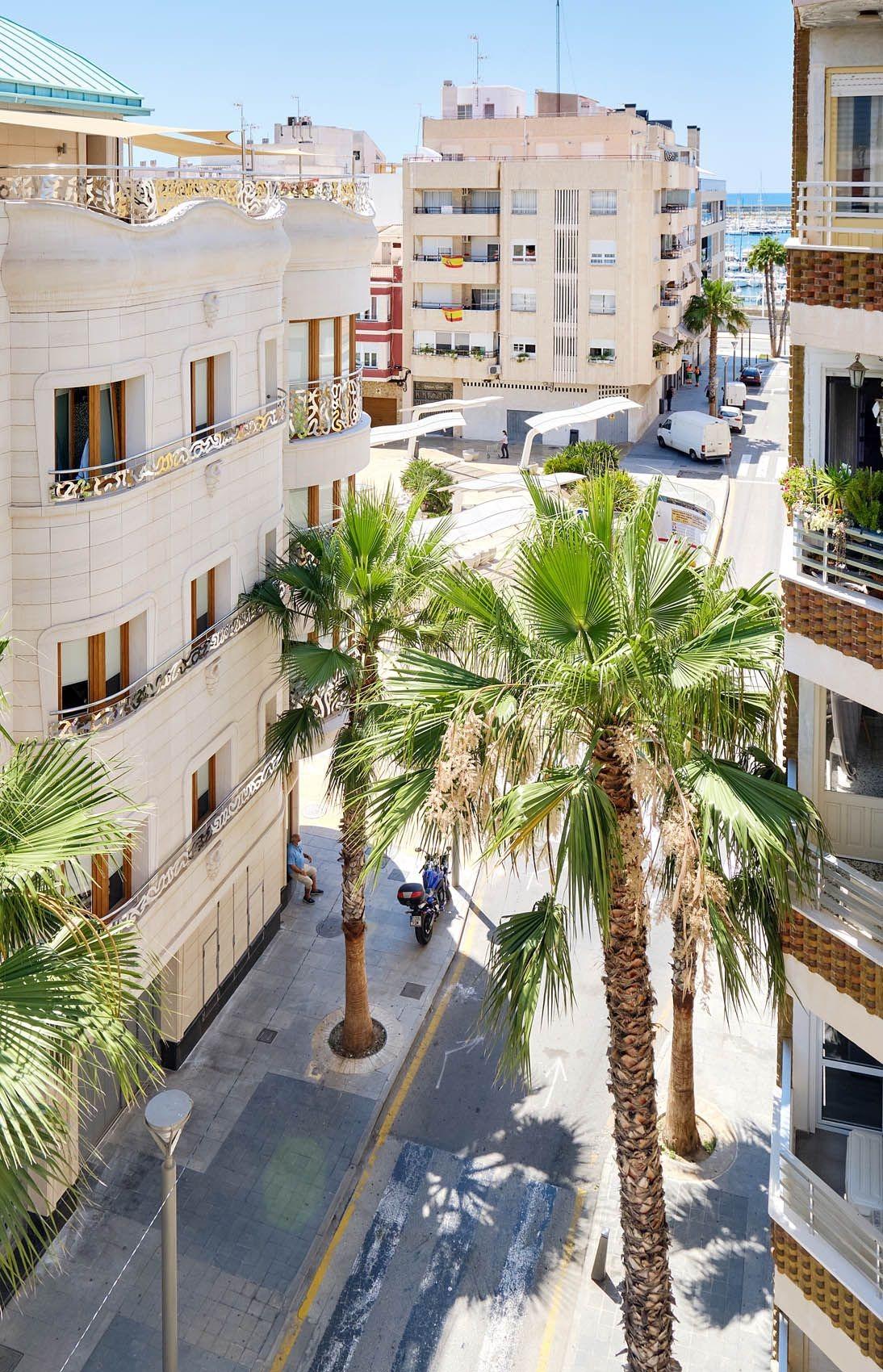 Terrace in penthouse for sale in Torrevieja