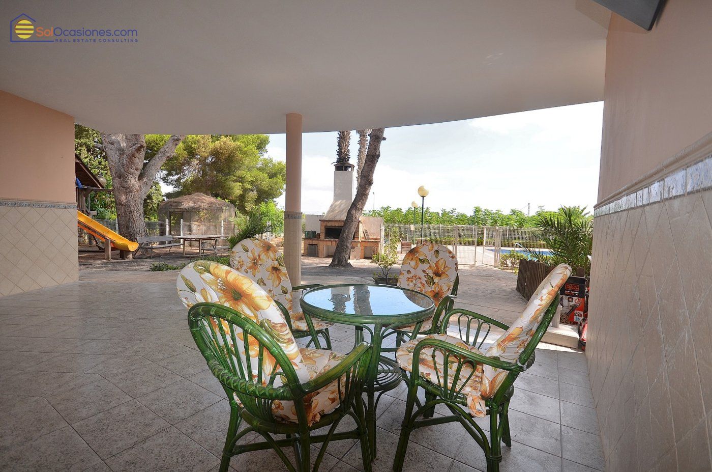 Garden in villa for sale in Torrevieja