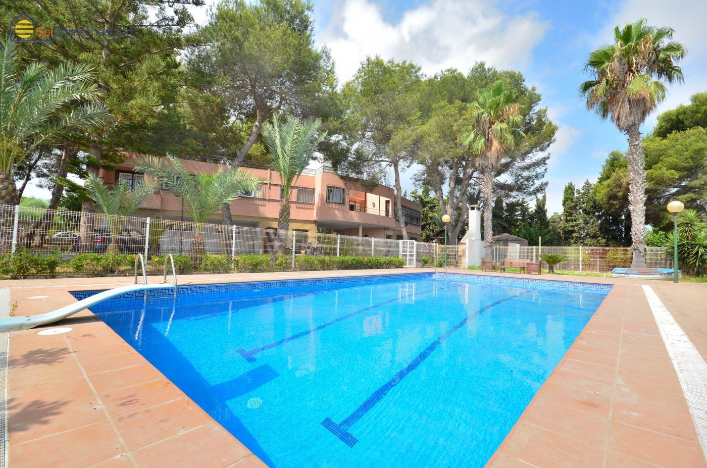 Master bedroom in villa for sale in Torrevieja