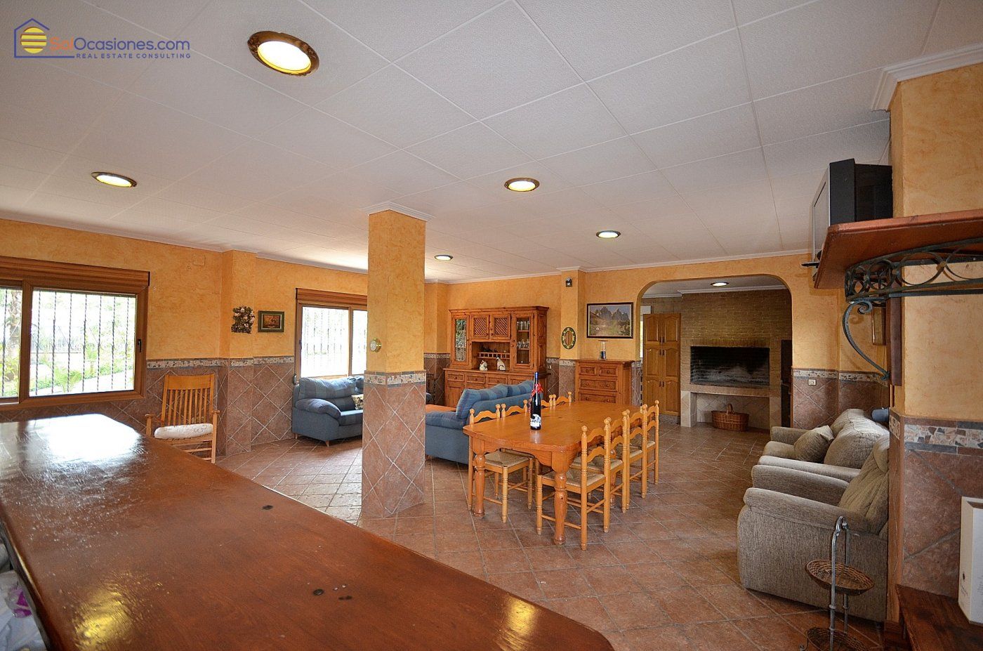 Dining area in villa for sale in Torrevieja