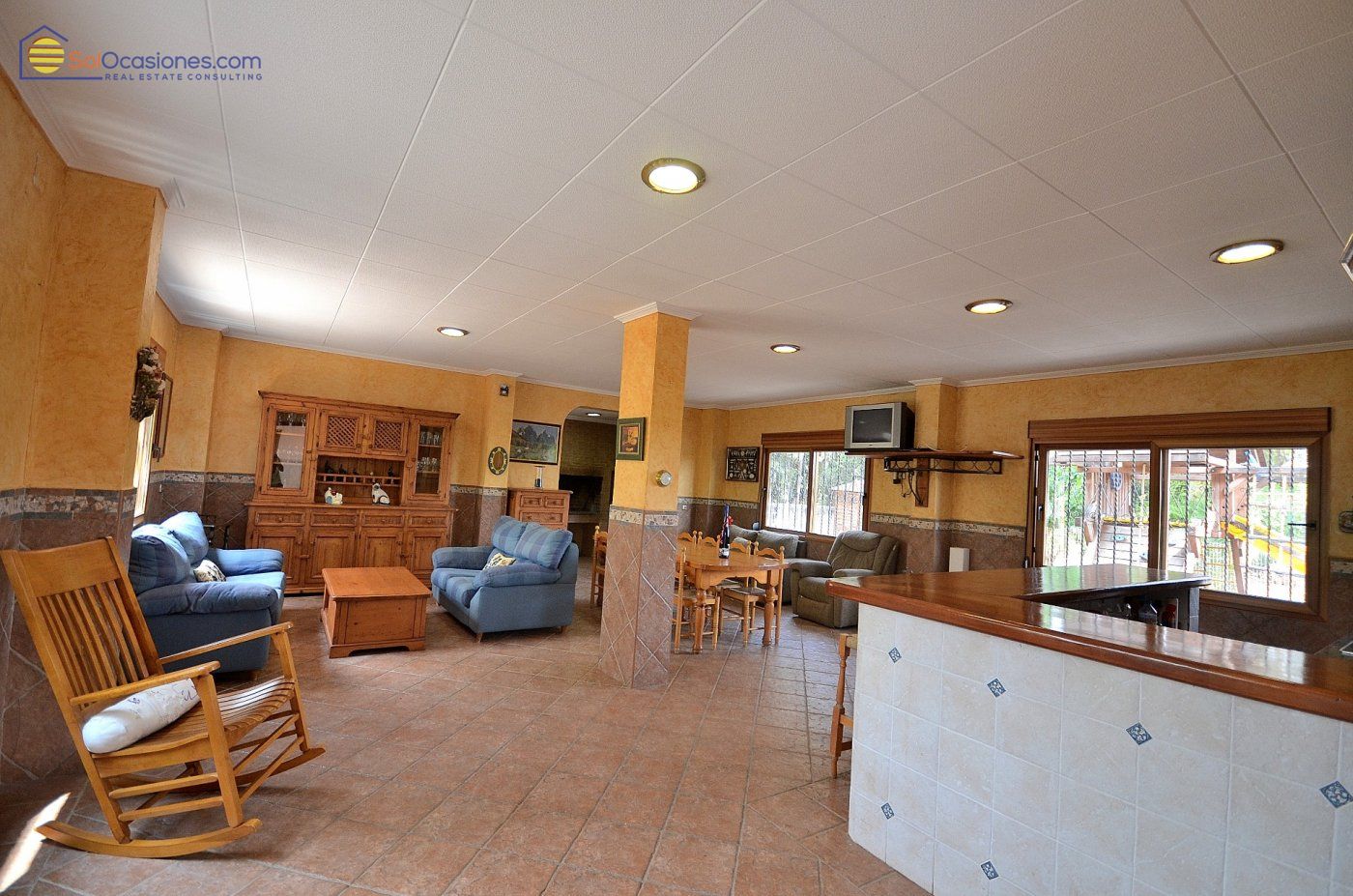 Living room in villa for sale in Torrevieja