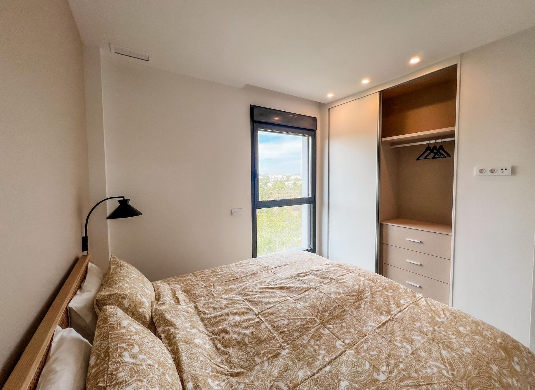 Master bedroom in apartment for sale in Orihuela Costa