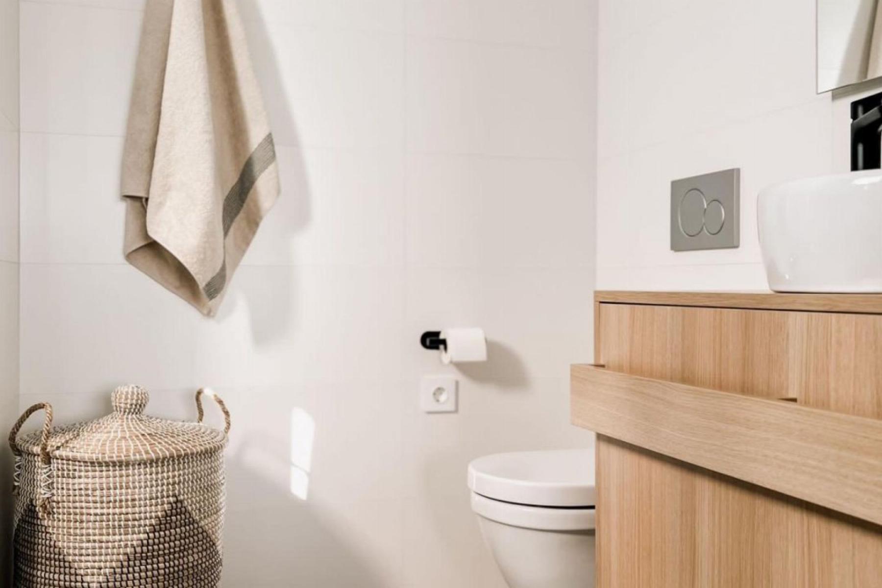 Bathroom in apartment for sale in Orihuela Costa
