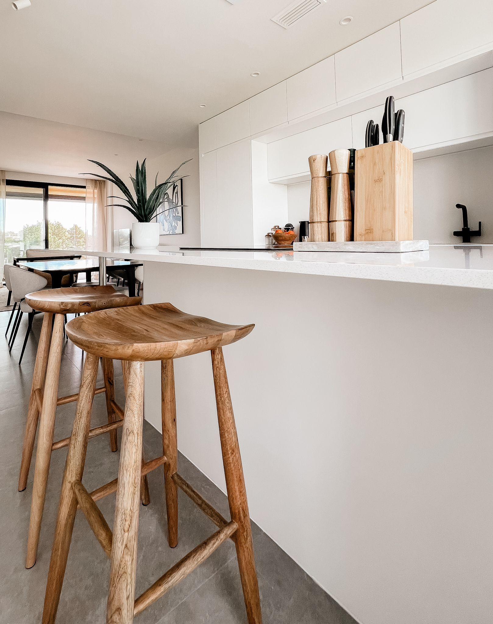 Dining area in apartment for sale in Orihuela Costa