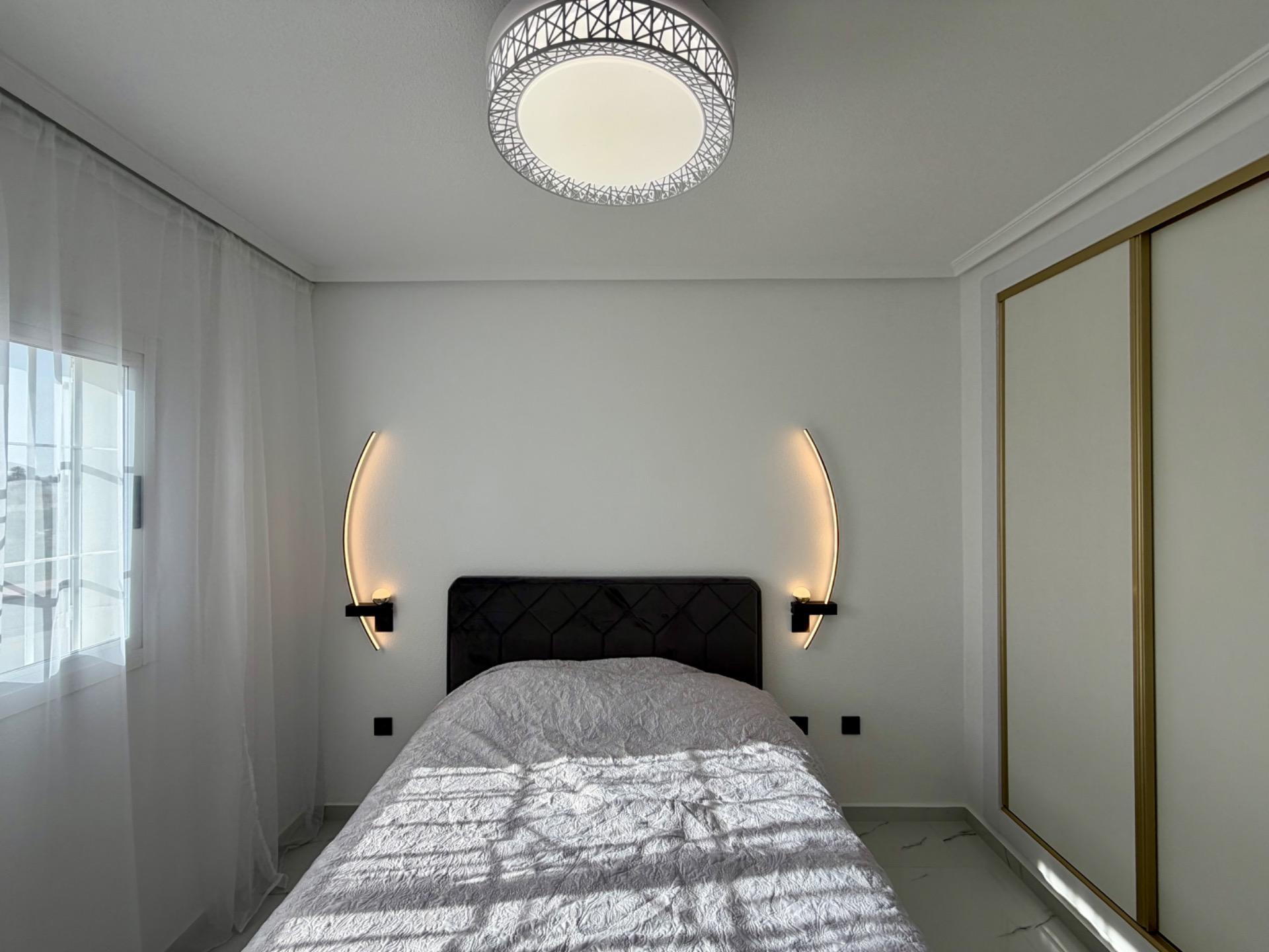 Master bedroom in apartment for sale in Orihuela Costa