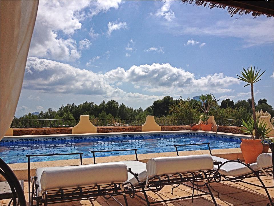 Terrace in finca for sale in Benissa